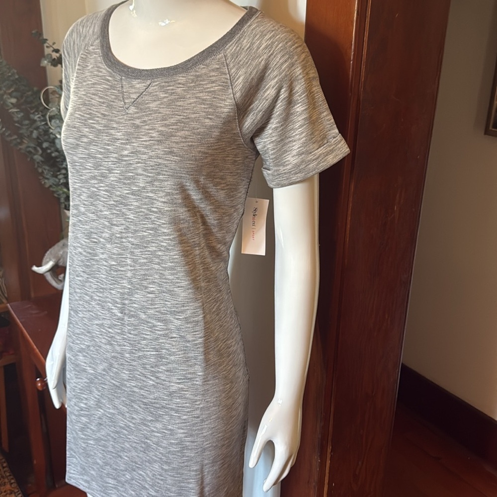NWT Style&Co size small Gray Women's Casual mini dress , light summery